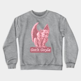 Pink Goth Goyle Crewneck Sweatshirt